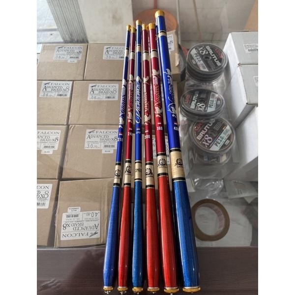 JORAN TEGEK CARBON RUAS PENDEK DAIHAN NAGANO 210-450 RUAS 40CM MURAH