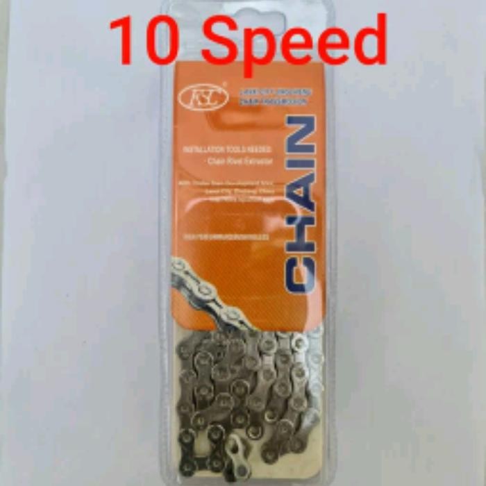Rantai Sepeda 10 speed silver FSC
