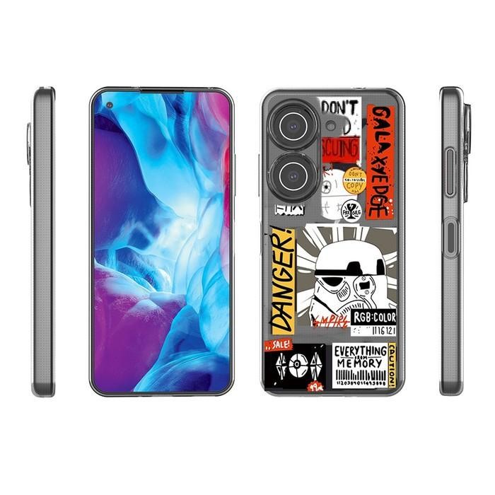 Case Asus Zenfone 9 Starwar Cartoon Custon Softcase Silicone Casing *