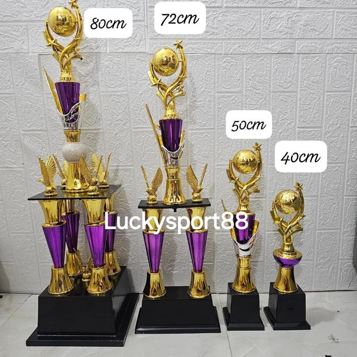 trophy Piala 4kaki sepak futsal 1 set *