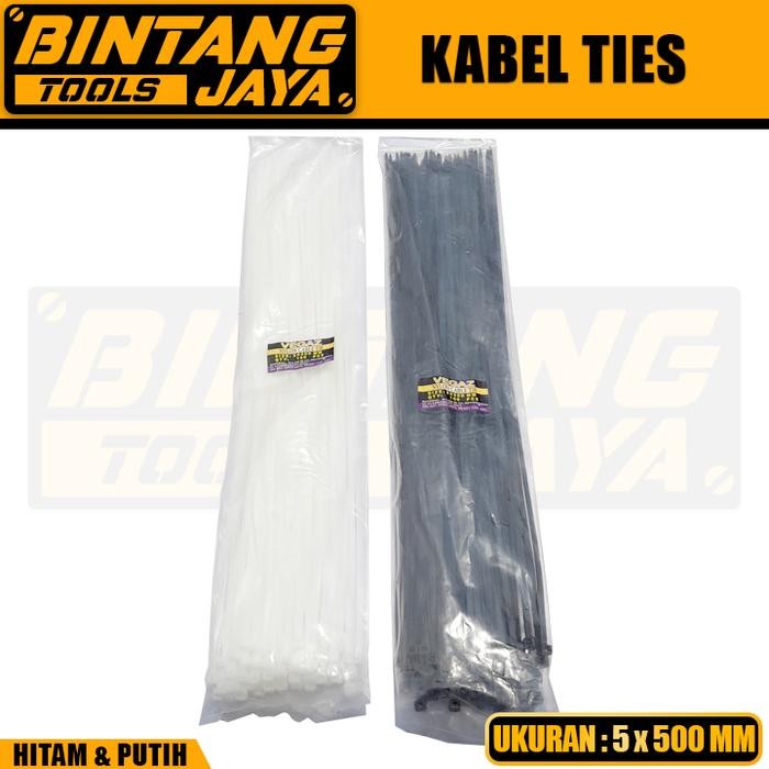 

DISKON KABEL TIES 50 CM (5 X 500 MM) - VEGAZ READY STOCK