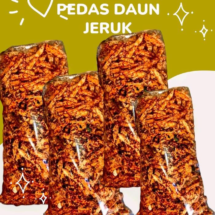 

1 Kg Basreng Pedas Daun Jeruk Camilan Food Snack Cemilan Goreng Kering