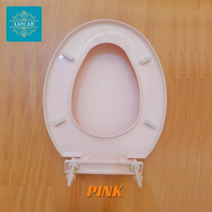 Tutup Closet Duduk Closet Toilet Cover Toto American Standard Pink Kode 1348