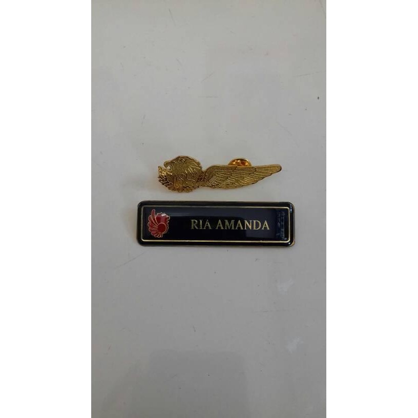 

NAMETAG DAN WING LION AIR