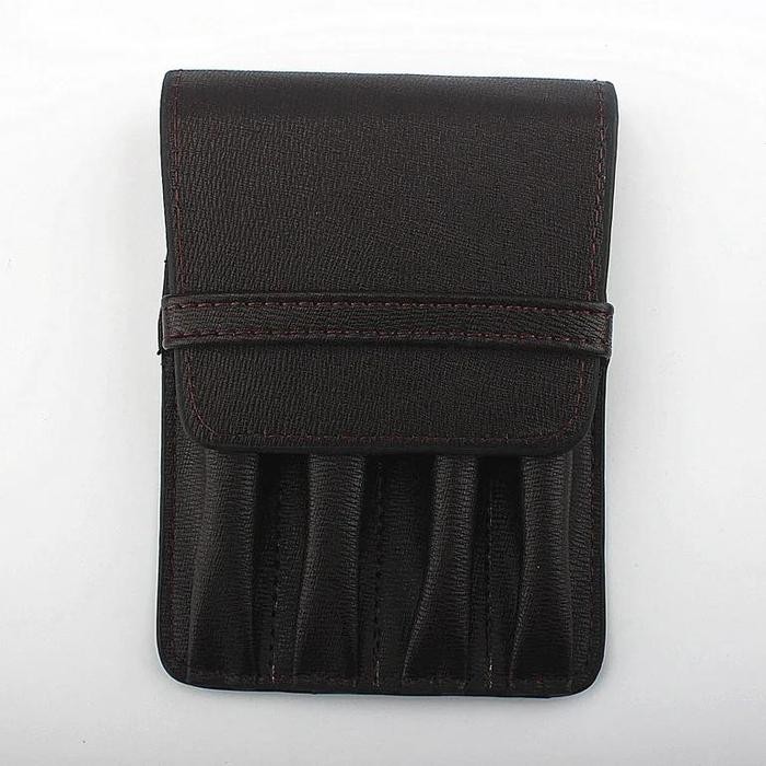 

Can Store Four Pens of Regular Size Handmade Fountain Pen Case Leather for Holder Pen Pouch Retro