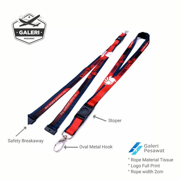 

Lanyard / Gantungan Tali ID Lion Air