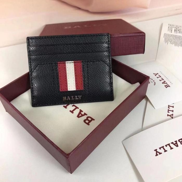 

(SIAP DIKIRIM) Card Holder BALLY Card Holder THAR Mens Case Black Navy Original