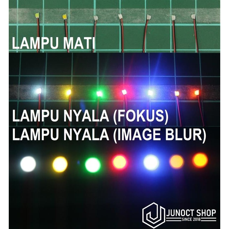 (Allthebest) LAMPU LED KOTAK KECIL DENGAN KABEL 04 - MAKET ASESORIS MINIATUR GUNDAM