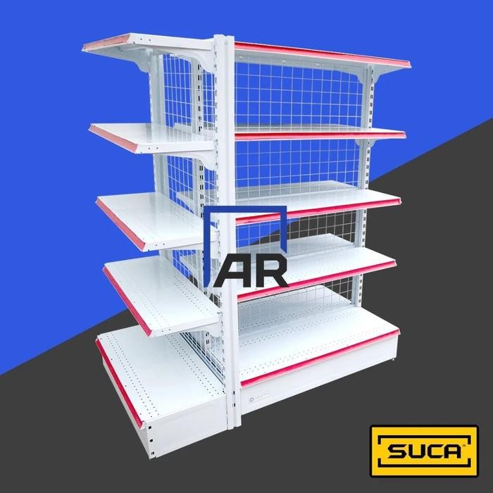 RJ2Y Rak Gondola Minimarket - Tipe Wall Gondola A3 Suca