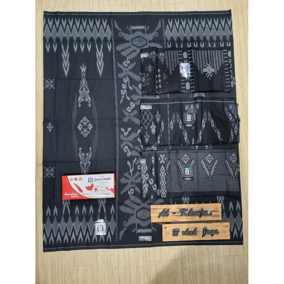 (Expert) SARUNG GAJAH DUDUK ASIA KEMBANG BLACK SERIES
