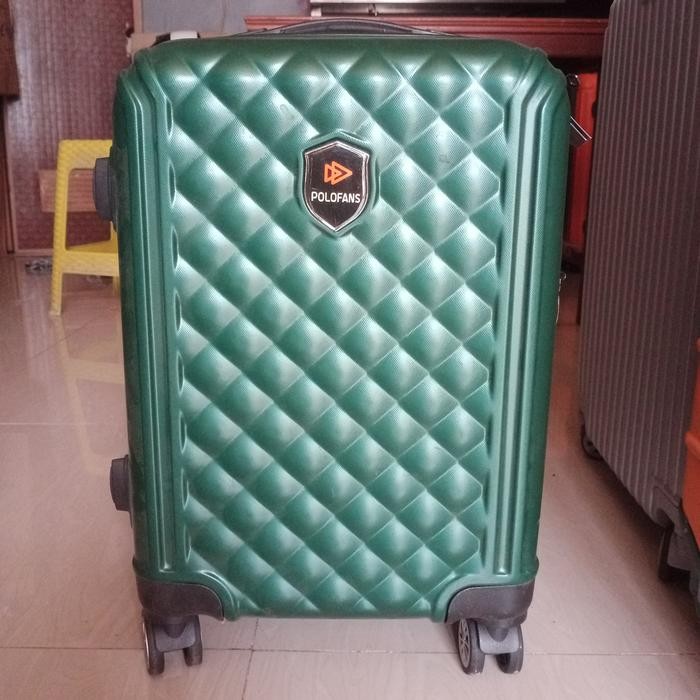 Koper Import Suitcase Kokoh Anti Pecah Koper Pink Lover 24 inch