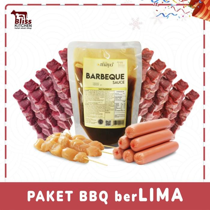 

Q2PT Paket Bbq Berlima Halal,Untuk Gift, Hadiah, Food