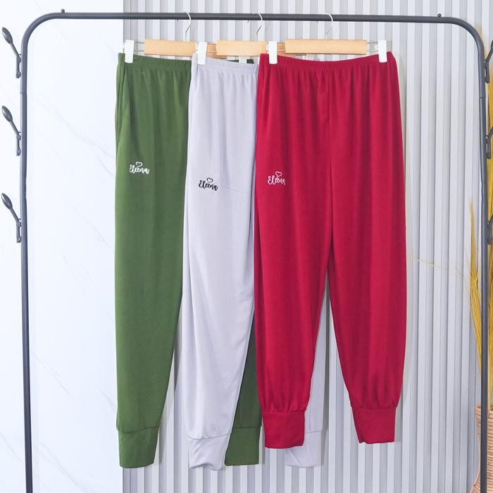 (Expert) [ Paket Hemat ] Celamis Panjang isi 3 Eleena Celana Inner Wanita Muslimah Celamis Dalaman