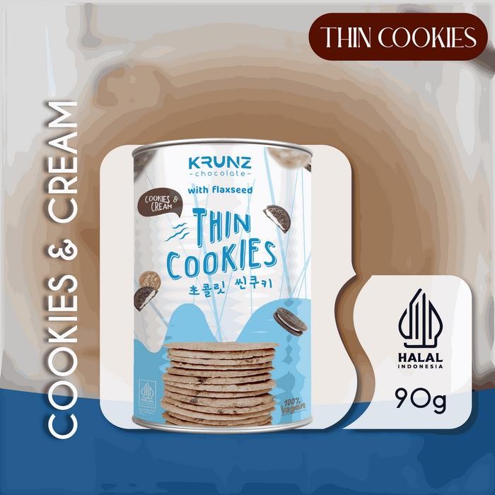 

OR6T Woca Thin Cookies Krunz Chocolate Cookies And Cream