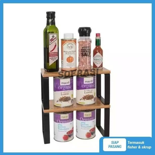 PREMIUM Rak Organizer Meja Multifungsi Rak Peninggi Monitor Rak Speaker Custom