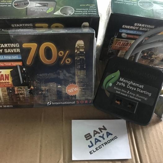 Auto Start(soft start)Penghemat energi awal Max 2A,merk International
