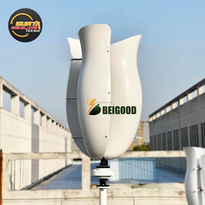 Generator Pembangkit Listrik Tenaga Angin PLTB Wind Turbine Vertical