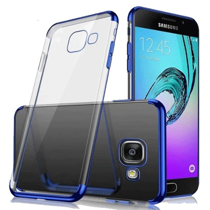 CASE SAMSUNG A5 2017/A7 2017 TPU PLATING SOFT CASING COVER ULTRA THIN *