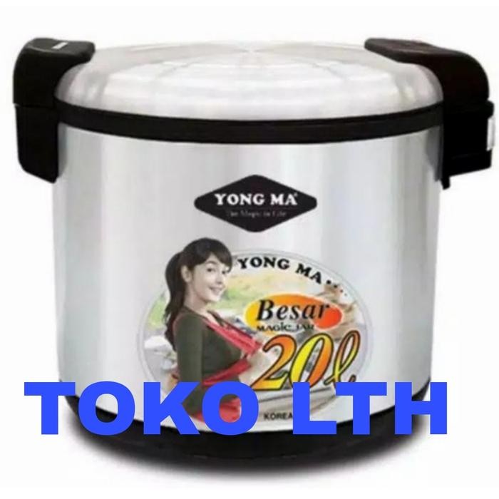 Jar Jumbo 20 Liter Yongma Smj 5019 Smj5019 Pemanas Nasi Yong Ma