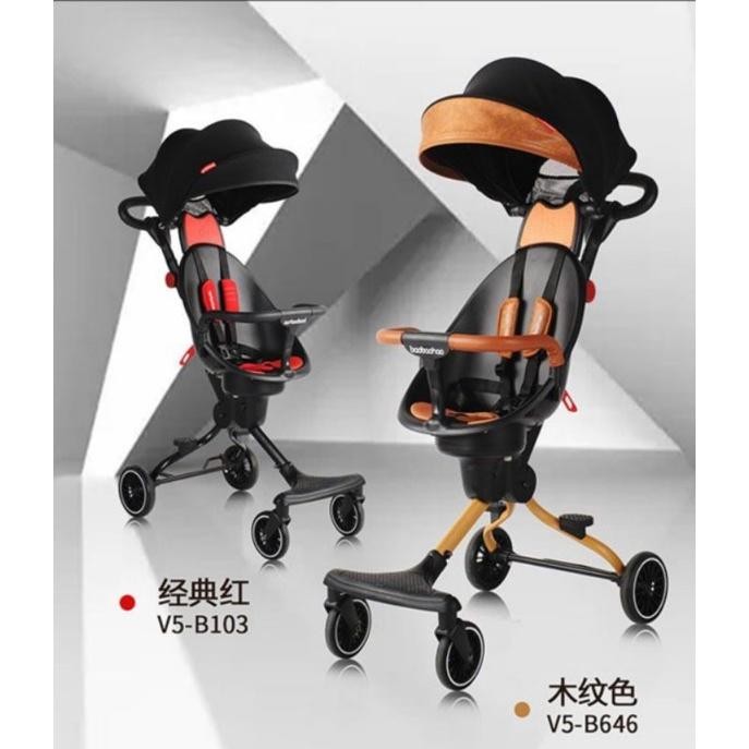 Y5Y5 Baobaohao V1 Traveller Easy Micro Trike Magic Stroller Tricycle