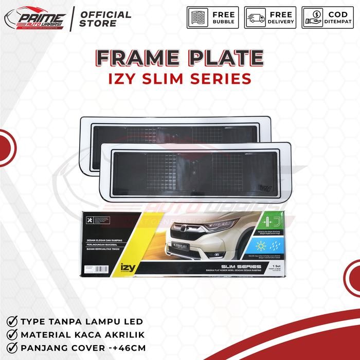 Frame Plat Nomor Izy Dudukan Plat Nomor Mika IZY Plat Nomor Mobil