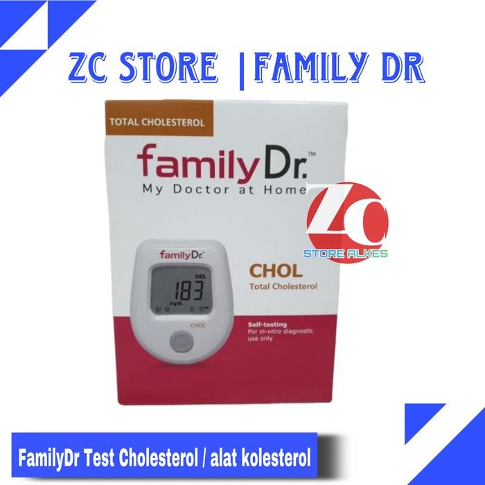 FamilyDr Test Cholesterol / alat kolesterol / stip kolesterol