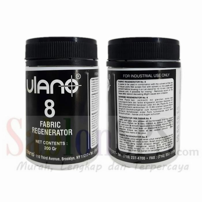 

Ulano 8 Penghapus Bercak Noda Kain Screen Sablon