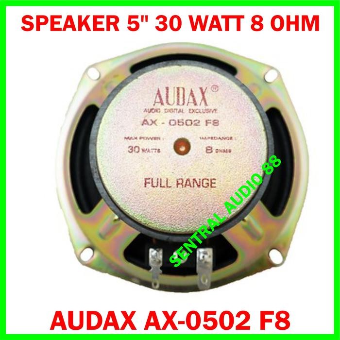 Speaker 5 inch Audax AX 0502 F8 Speaker 5 Full Range Audax AX0502 F8