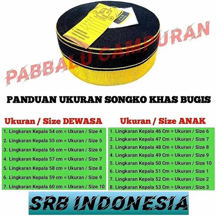(Expert) Peci bugis Songko To Bone Songko Recca Kopiah Bugis Makassar