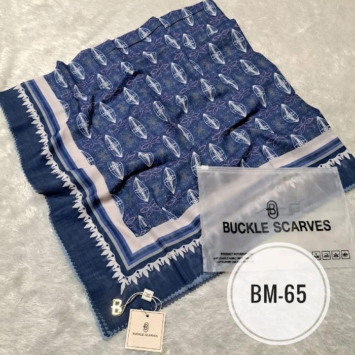 (Expert) SHOFIAHIAJB [ ECER/SATUAN ] BUCKLE SCARVES MOTIF POUCH LOGO B BY AZARA