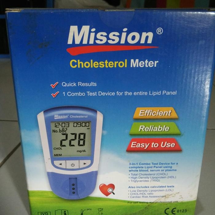 Mission lipid profil TG HDL LDL CHOL