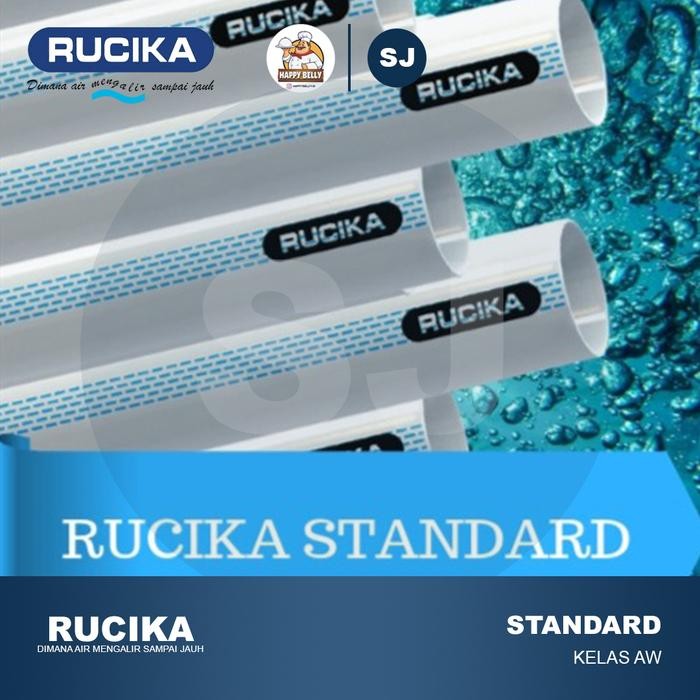 PIPA PVC RUCIKA AW 4" PIPA PARALON PRALON 4 INCH per meter