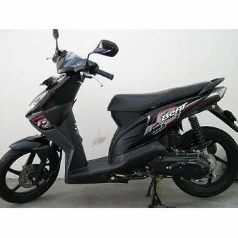 Striping Honda Beat Karbu 2008 Hitam Original 1000% Nos