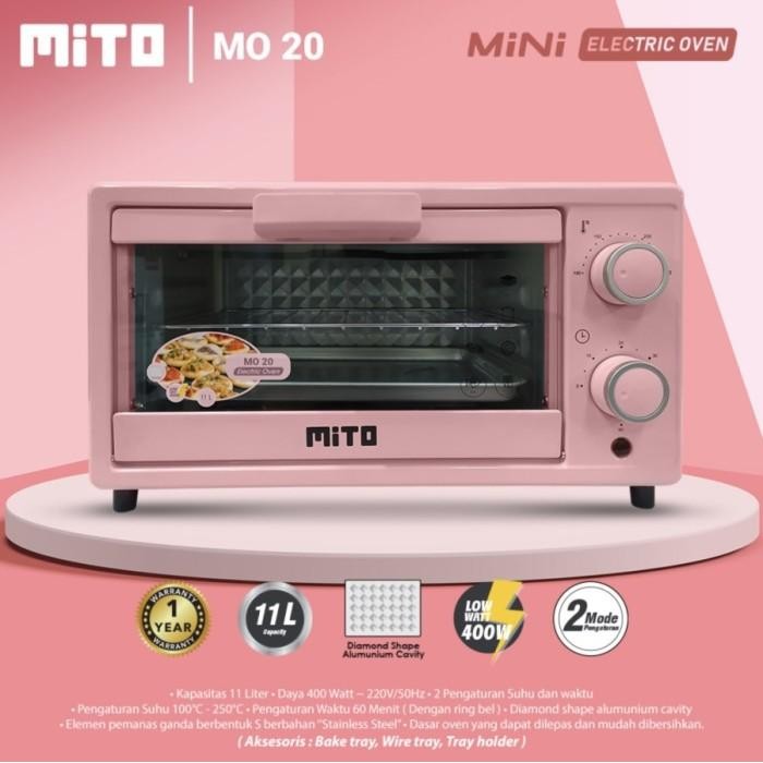 OVEN MO-20 MITO Oven Electric Mini 11 Ltr Low Watt