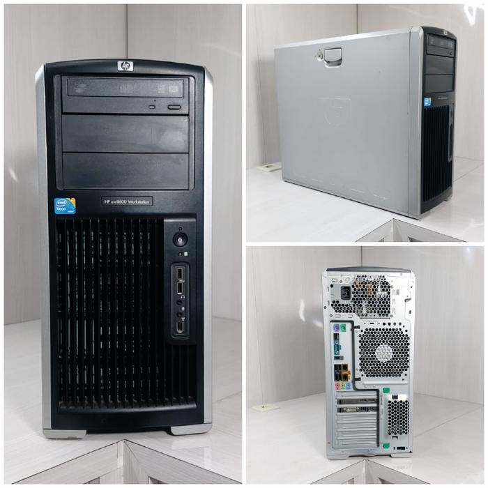 PC Server Workstation XW8600 Dobel Xeon 32Gb SSD VGA QUADRO Begaransi