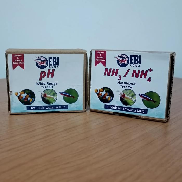 KEQZ Ebi Nh3 Nh4 Amonia Ammonia Water Test Kit Alat Ukur Tes Air Aquascape