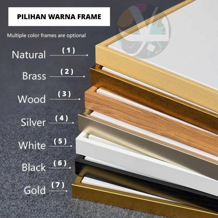 Lukisan Panen Padi Raya - Lukisan Panen Raya - Lukisan Plus Bingkai