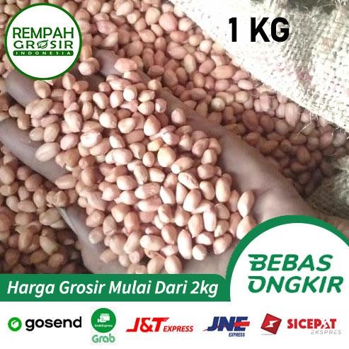

4ZMI Kacang Tanah India Super Ukuran 80/90 1Kg 1 Kg Kilo Grosir Grosiran
