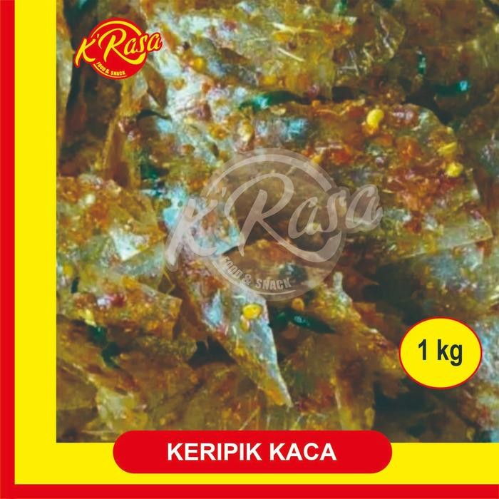 

4ZMI Keripik Beling / Kaca 1 Kg. Bumbu Seblak Daun Jeruk Enak, Gurih, Pedas