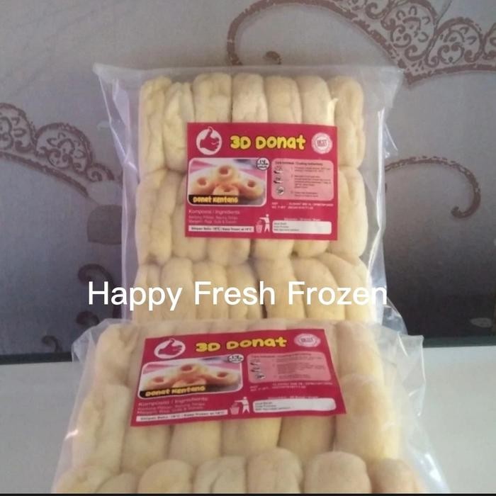

4ZMI Donat Kentang 3D Beku Frozen Isi 20 Jajanan