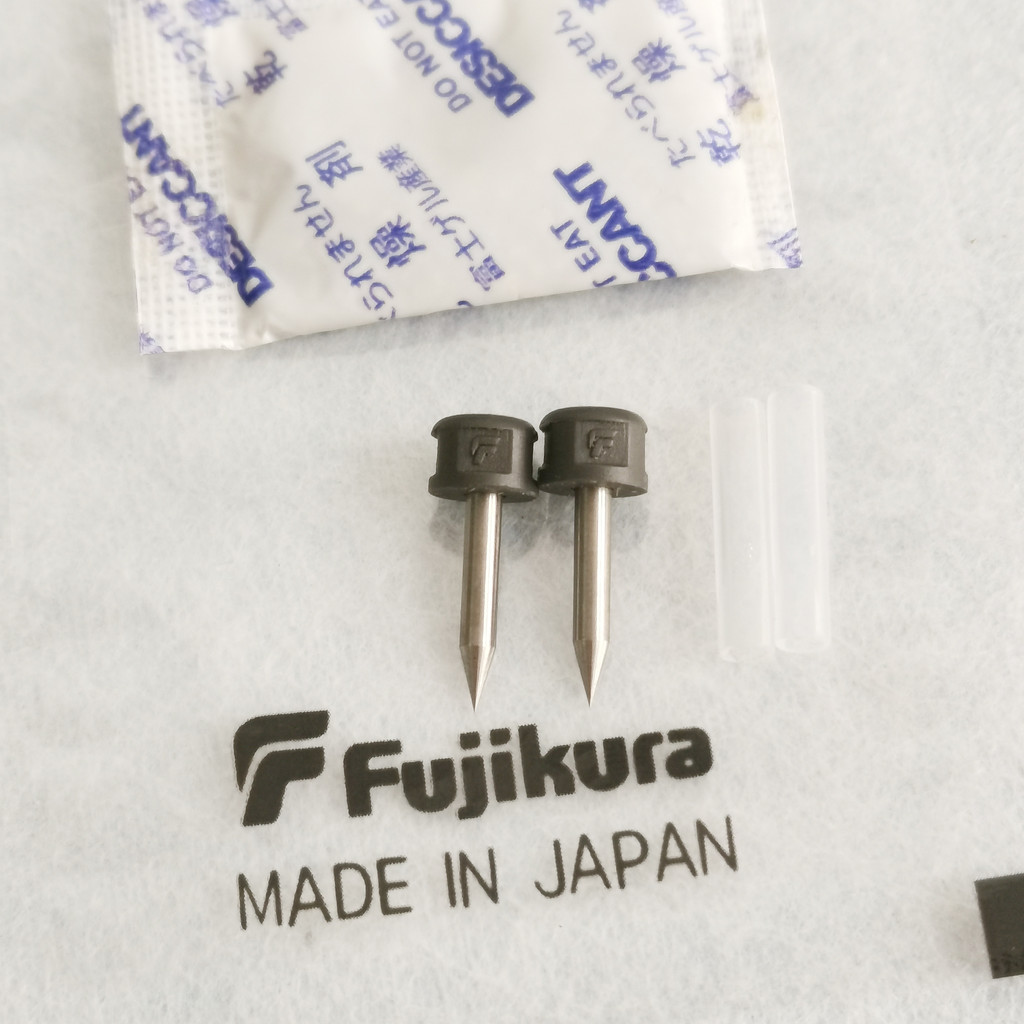 Free Shipping ELCT2-12 Electrodes for FSM-12S FSM-11R 11S 21S 12R FSM-22S Fiber Optic Fusion Splicer