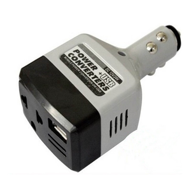 1Pc DC 12V/24V to AC 220V Power Inverter Voltage Converter Portable