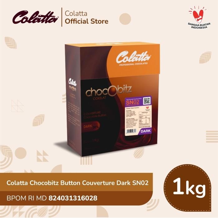 

IOI2 Colatta Chocobitz Button Couverture Dark Sn02 1Kg