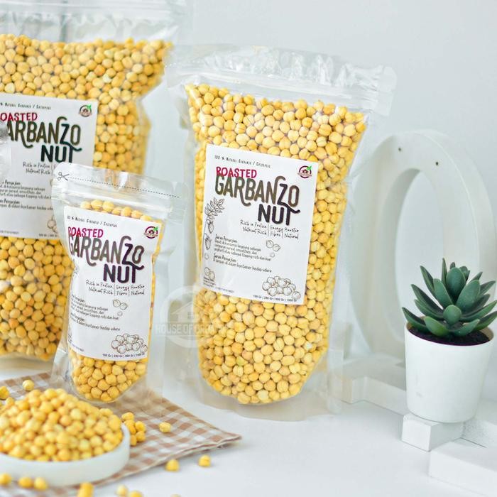 

IOI2 Roasted Garbanzo ( Garbanzo Panggang ) 500 Gr Kacang Arab Chickpeas Halal Pedas Peanut