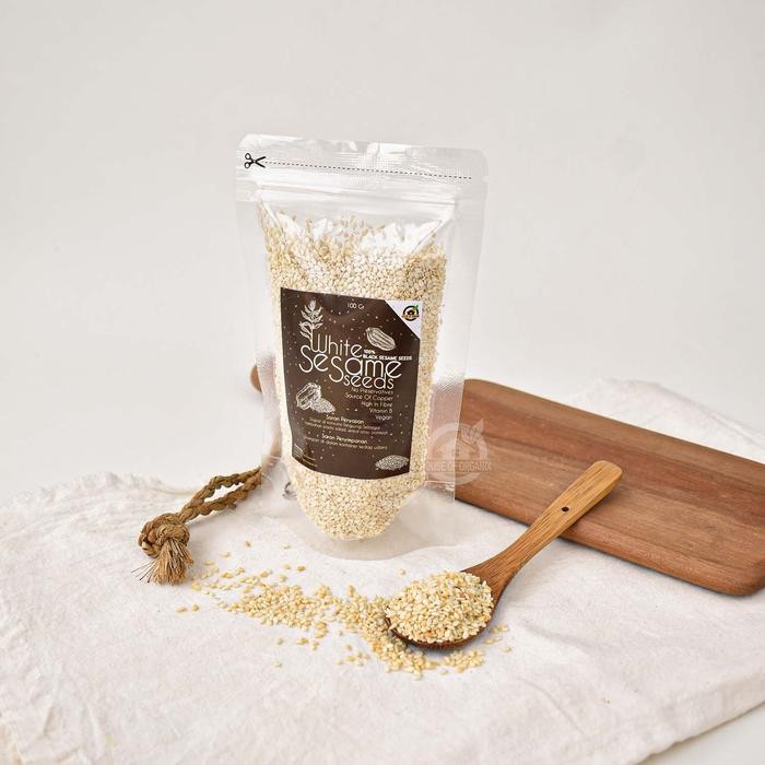 

IOI2 White Sesame Seeds (Biji Wijen Putih) 500Gr Bumbu Pecel Kacang Hitam Merah Masakan