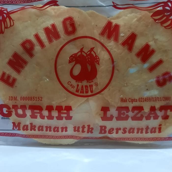 

IOI2 Emping Manis Cap Labu/300Gram