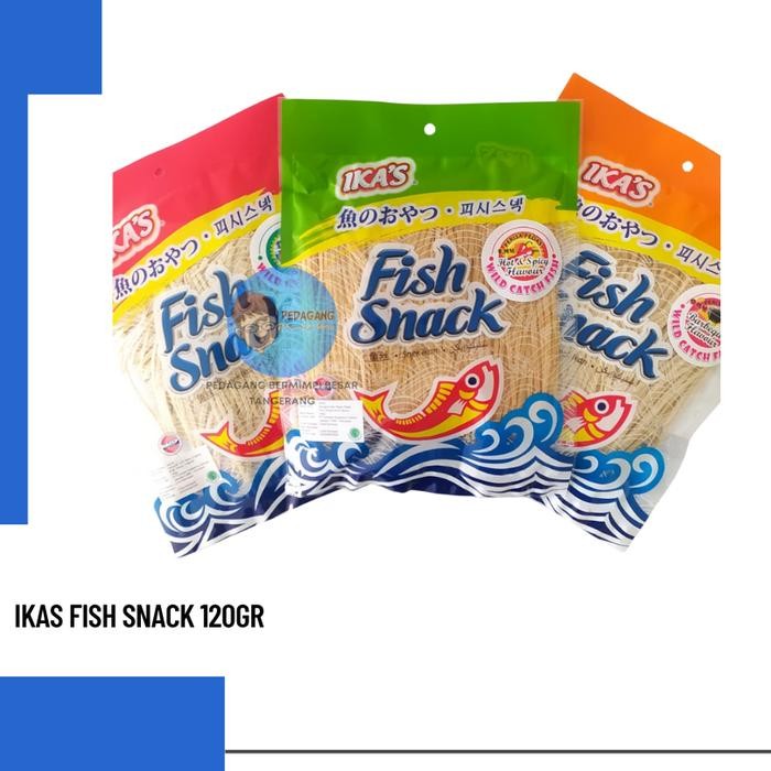 

IOI2 Ika'S Fish Snack 120Gr Original Hot & Spicy Bbq / Ikas Snack Ikan