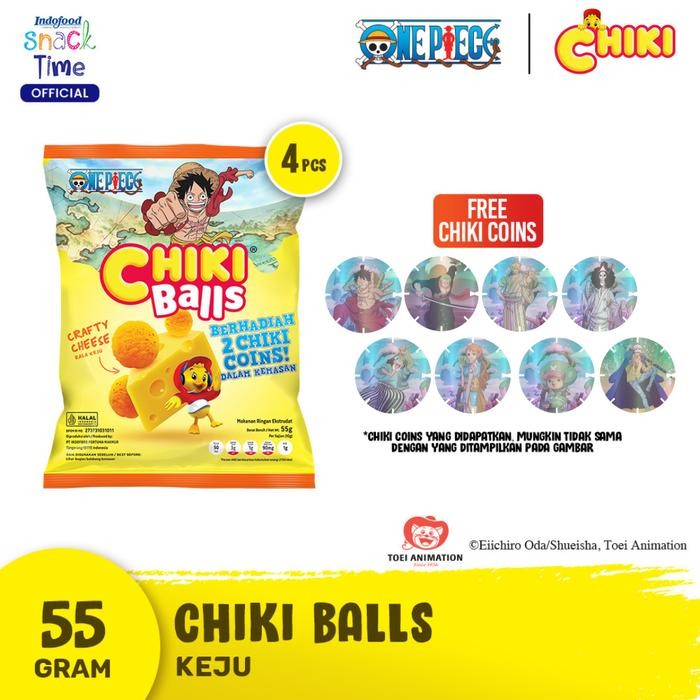 

IOI2 Chiki Ball Keju 55 Gr - 4 Pcs