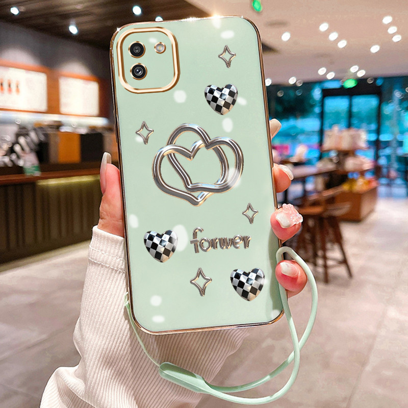 Casing Hp Untuk Samsung Galaxy A03 A03s A03 Core Case Casing Cinta ganda HP Cesing Silikon Softcase 