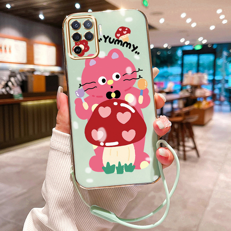 Casing Hp Untuk OPPO A94 F19 Pro Reno 5F Reno 5 Lite Case Casing Graffiti kartun HP Cesing Silikon S